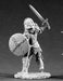 Reaper Miniatures Brigette Of the Blade #02026 Dark Heaven Unpainted Metal