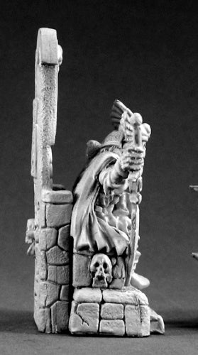 Reaper Miniatures Dragoth the Defiler 02056 Dark Heaven Legends Unpainted Metal