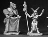 Reaper Miniatures Sorceress & Servant 02553 Dark Heaven Legends Unpainted Metal