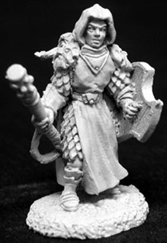 Reaper Miniatures Tolzar, Cleric #02681 Dark Heaven Legends Unpainted Metal