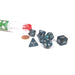 Polyhedral 7-Die Pearlized Dice Set - Emerald