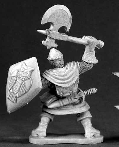 Reaper Miniatures Sir Bruce, Adventuring Hero 03392 Dark Heaven Unpainted Metal