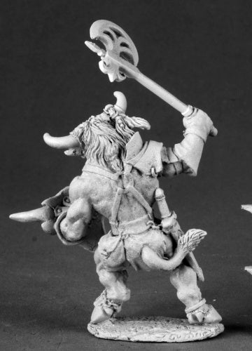 Reaper Miniatures Tarsus, Minotaur Adventurer 03503 Dark Heaven Unpainted Metal