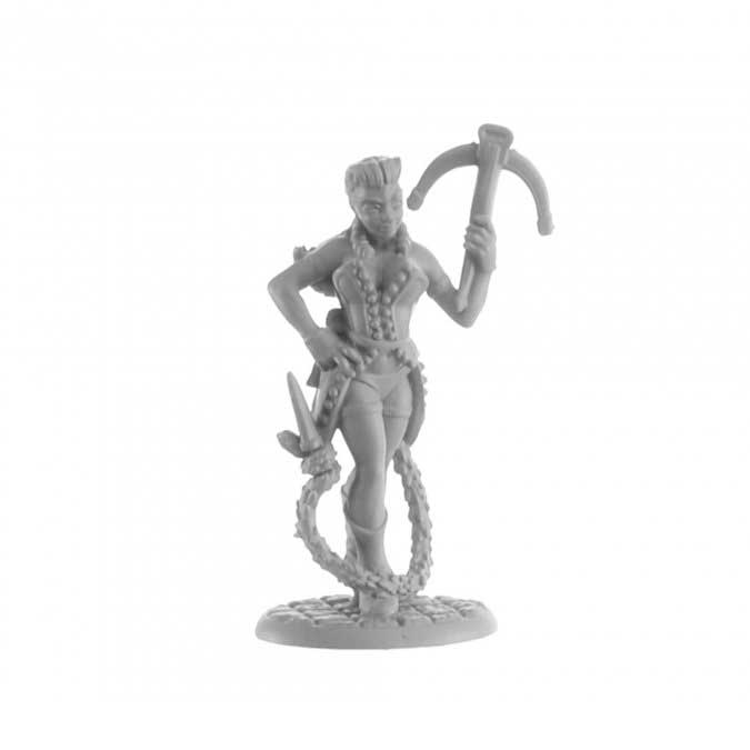 Syndra Cauvadinard, Huntress #04046 Dark Heaven Legends Unpainted Metal Figure