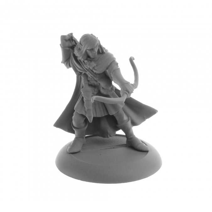 Elf Ranger, Lanaerel Grayleaf #04064 Dark Heaven Legends Unpainted Metal Figure