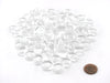 Pack of 100 Life Stone Gaming Glass Stones - Clear