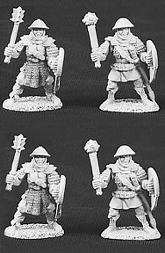 Reaper Miniatures Men At Arms Of Breonne 4 Pieces #06002 Dark Heaven Legends