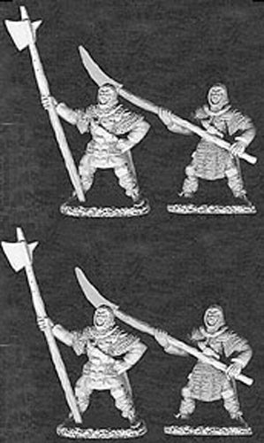 Reaper Miniatures Men At Arms (4 Pieces) #06022 Dark Heaven Legends Army Packs
