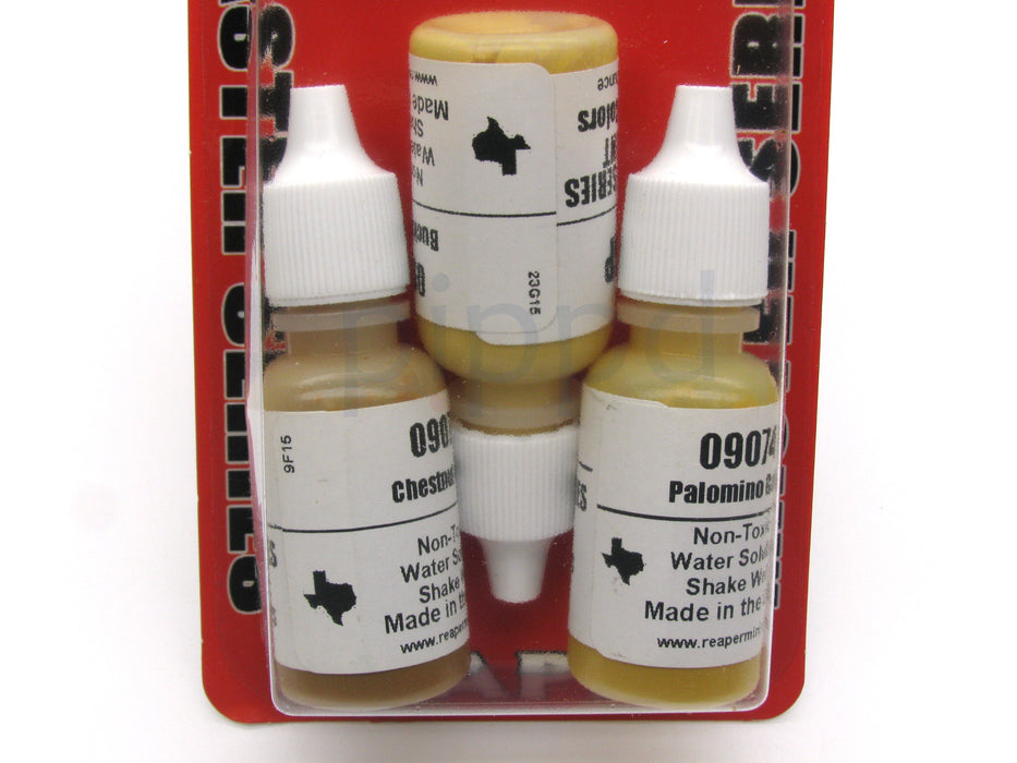 Reaper Miniatures Ochre Golds #09725 Master Series Triads 3 Pack .5oz Paint