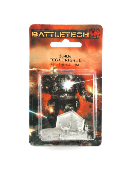 Battletech Riga Frigate #20-036 Unpainted Sci-Fi Metal Miniature Figure