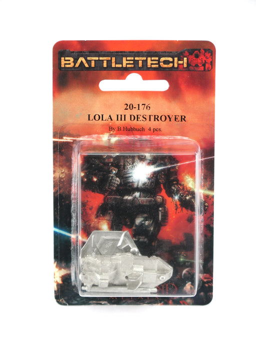 Battletech Lola Iii Destroyer #20-176 Unpainted Sci-Fi Metal Miniature Figure