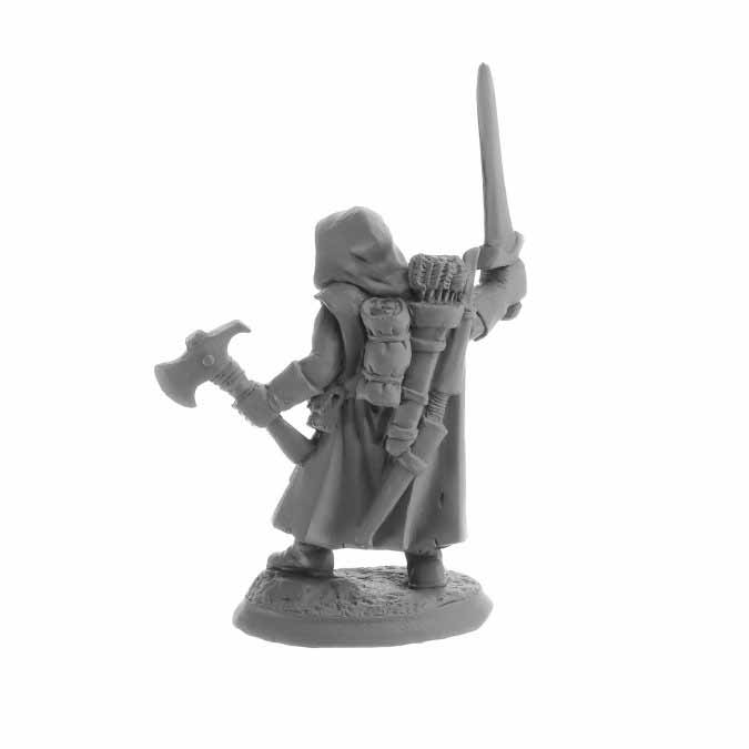 Gabron Farpath Ranger #30060 Reaper Legends: Bones USA Unpainted Plastic Figure