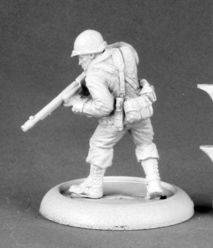 Reaper Miniatures Pfc. Bob Hanks #50337 Chronoscope D&D Unpainted Metal Figure