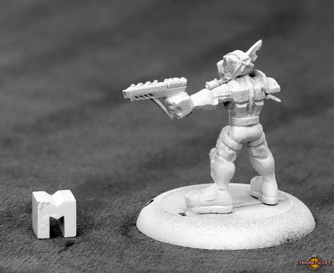 Reaper Miniatures Space Goblin Commando #50342 Chronoscope Unpainted Metal Mini