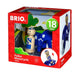 BRIO Wooden Police Officer and Motorcycle Toddler Play Toy