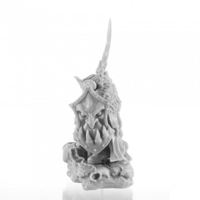 Khanag the Slayer #77658 Dark Heaven Legends Bones Unpainted Plastic Miniature Figure