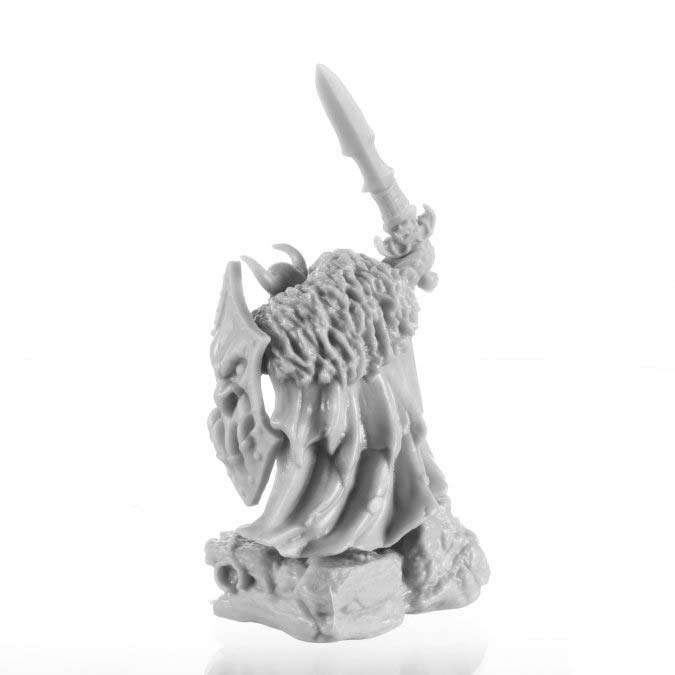 Khanag the Slayer #77658 Dark Heaven Legends Bones Unpainted Plastic Miniature Figure