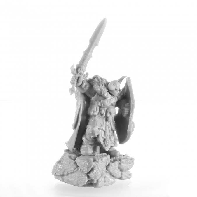Khanag the Slayer #77658 Dark Heaven Legends Bones Unpainted Plastic Miniature Figure