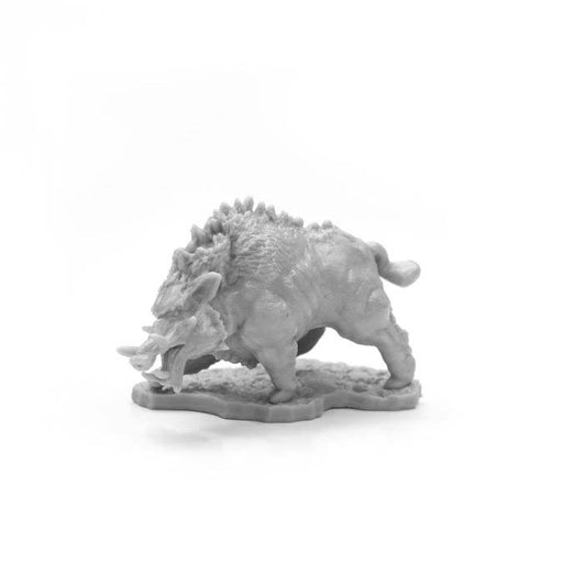 Reaper Miniatures Dire Boar #77672 Unpainted Plastic Bones Mini Figure