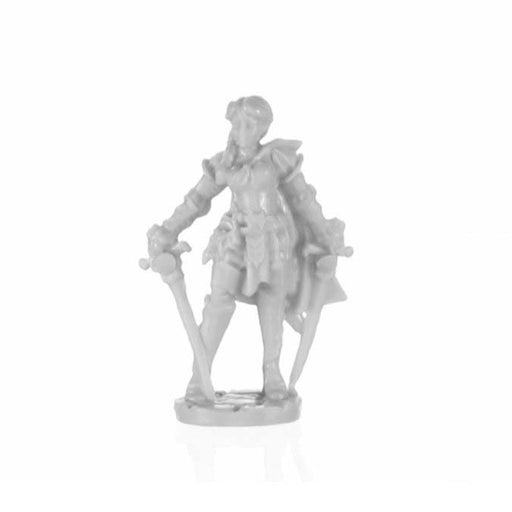 Reaper Miniatures Aletheia Edair, Duelist #77751 Unpainted Bones Plastic Figure