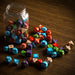 Q-Workshop Jar of Assorted Classic RPG Dice (80 Dice)