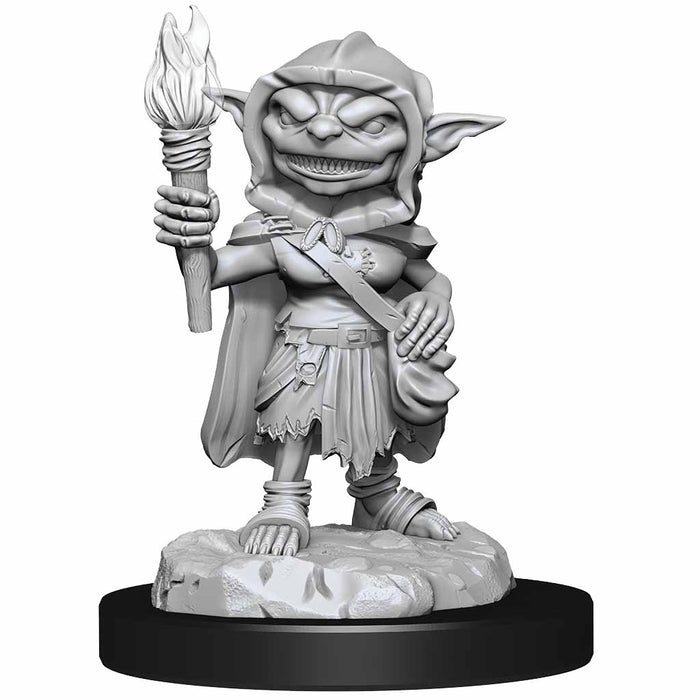 Pathfinder Deep Cuts Unpainted Miniatures: (W13) Goblin Rogue Female