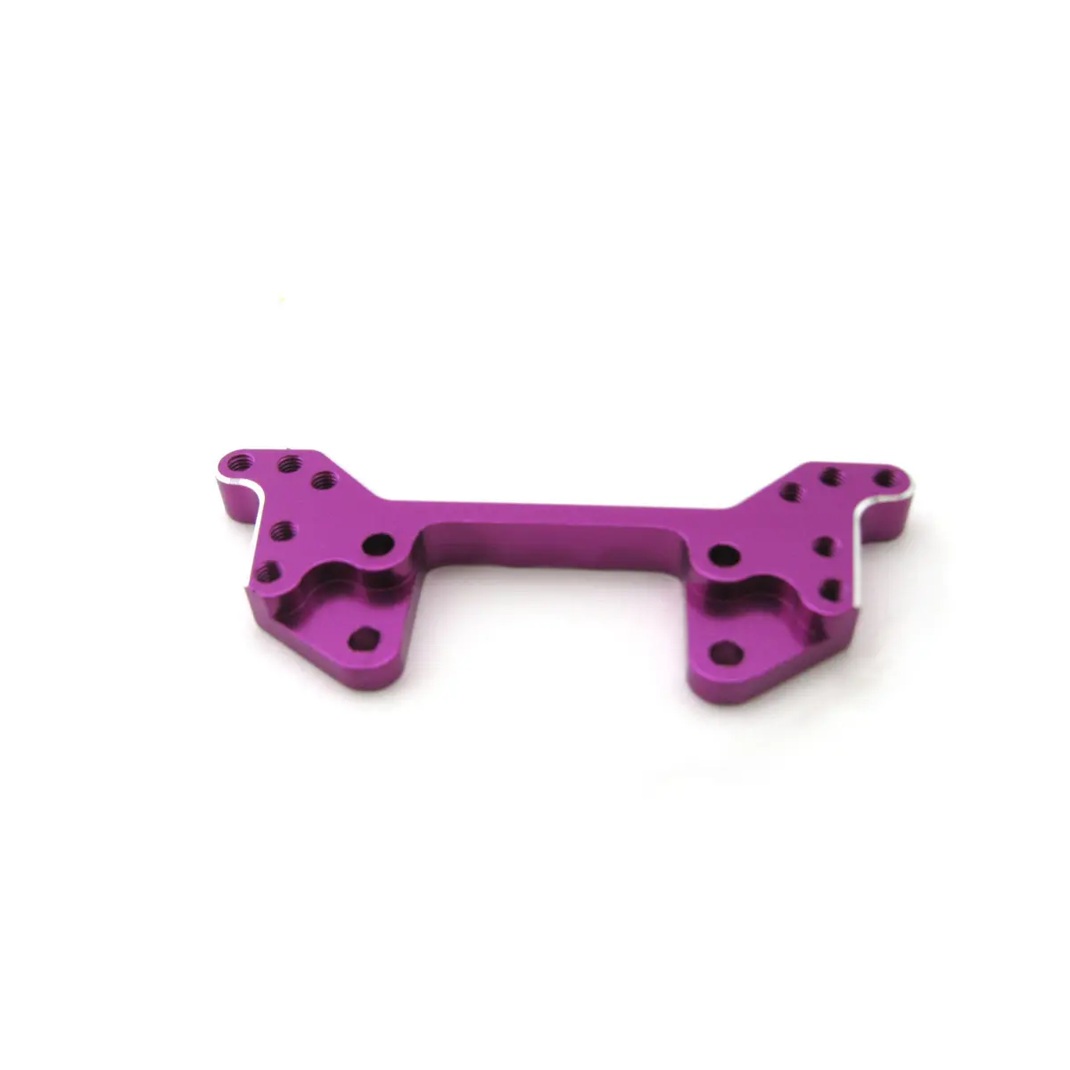 102022 Purple Aluminum Front Shock Tower for 1/10 Scale RC Car