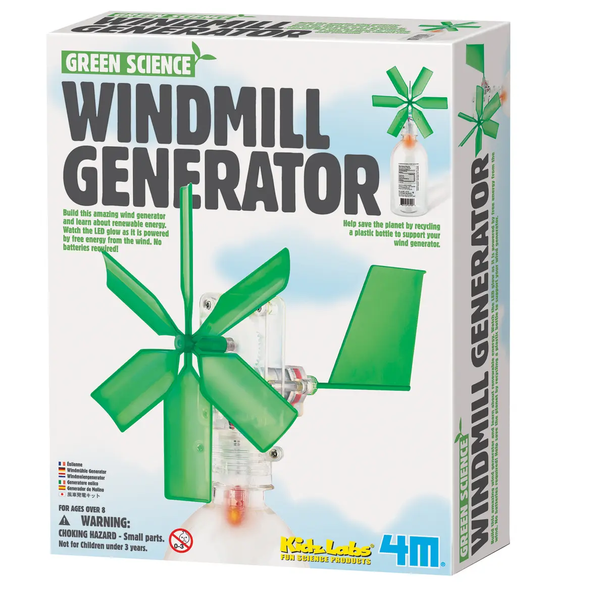 4M KidzLabs Green Science Kit - Windmill Generator