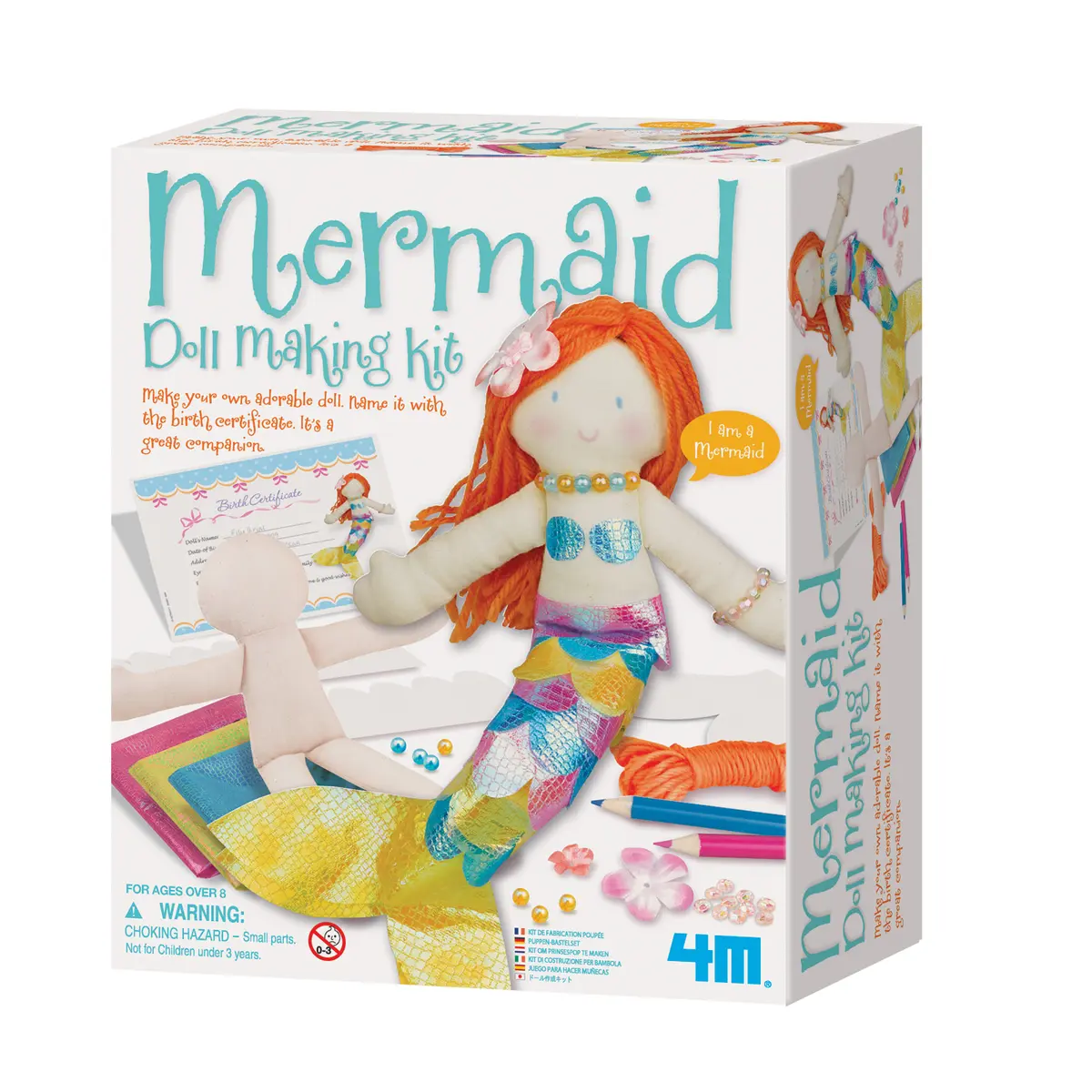 4M Mermaid Doll Making Arts and Crafts Kit