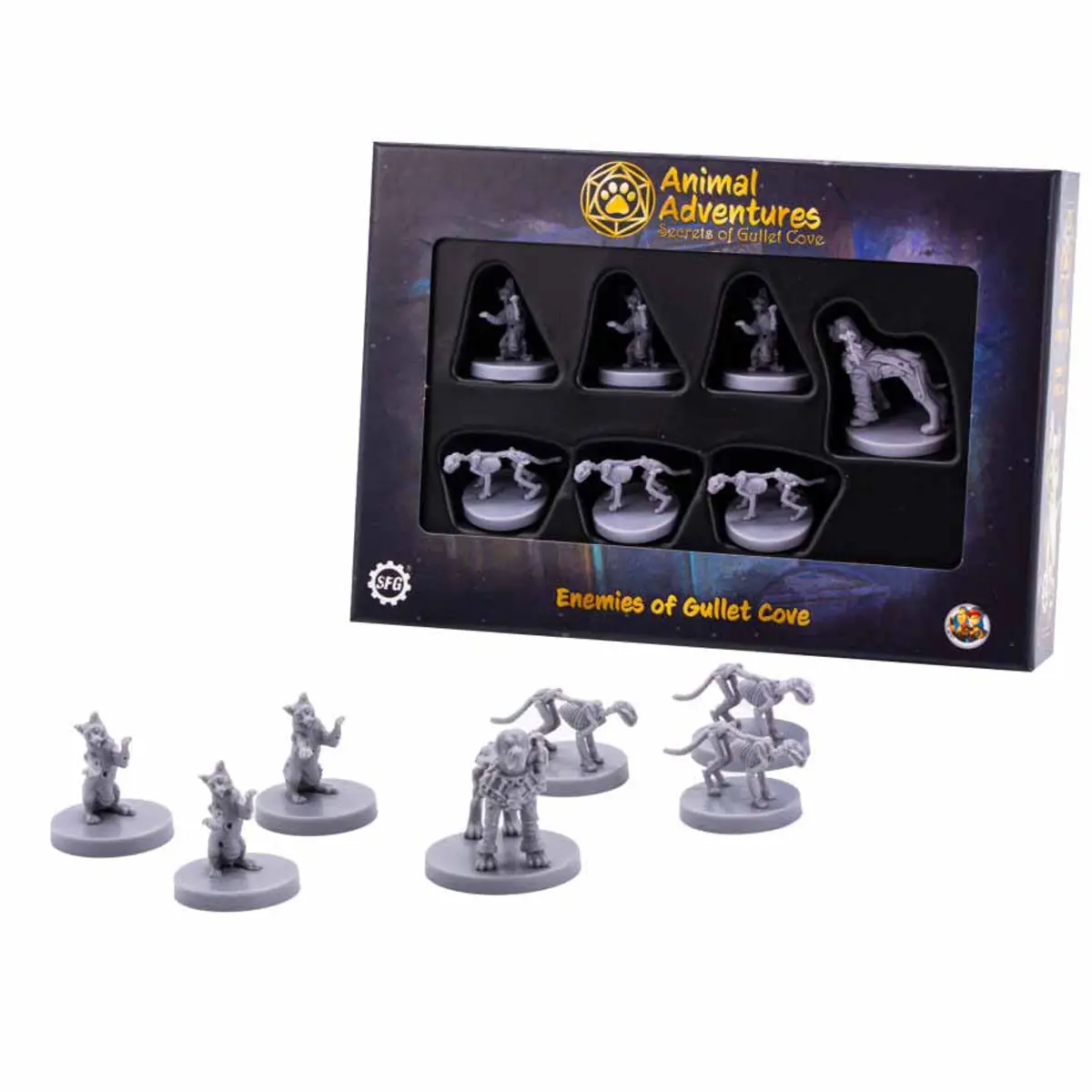 Animal Adventures: Secrets of Gullet Cove - Enemies of Gullet Cove Plastic Minis