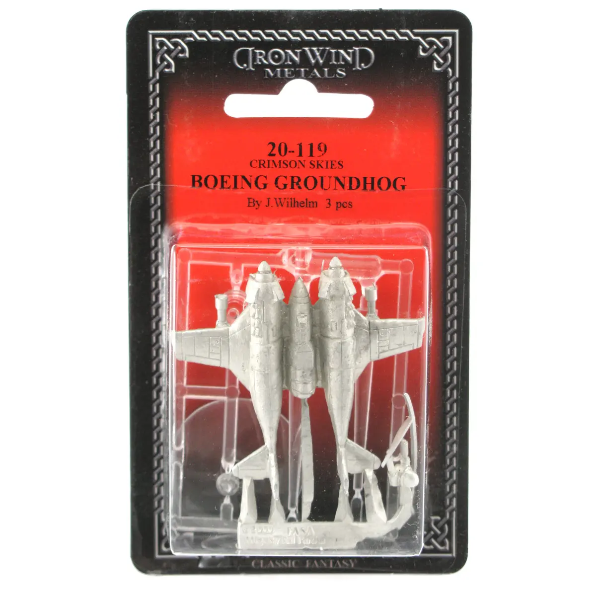 Boeing Groundhog #20-119 Crimson Skies RPG Metal Ral Partha Figure