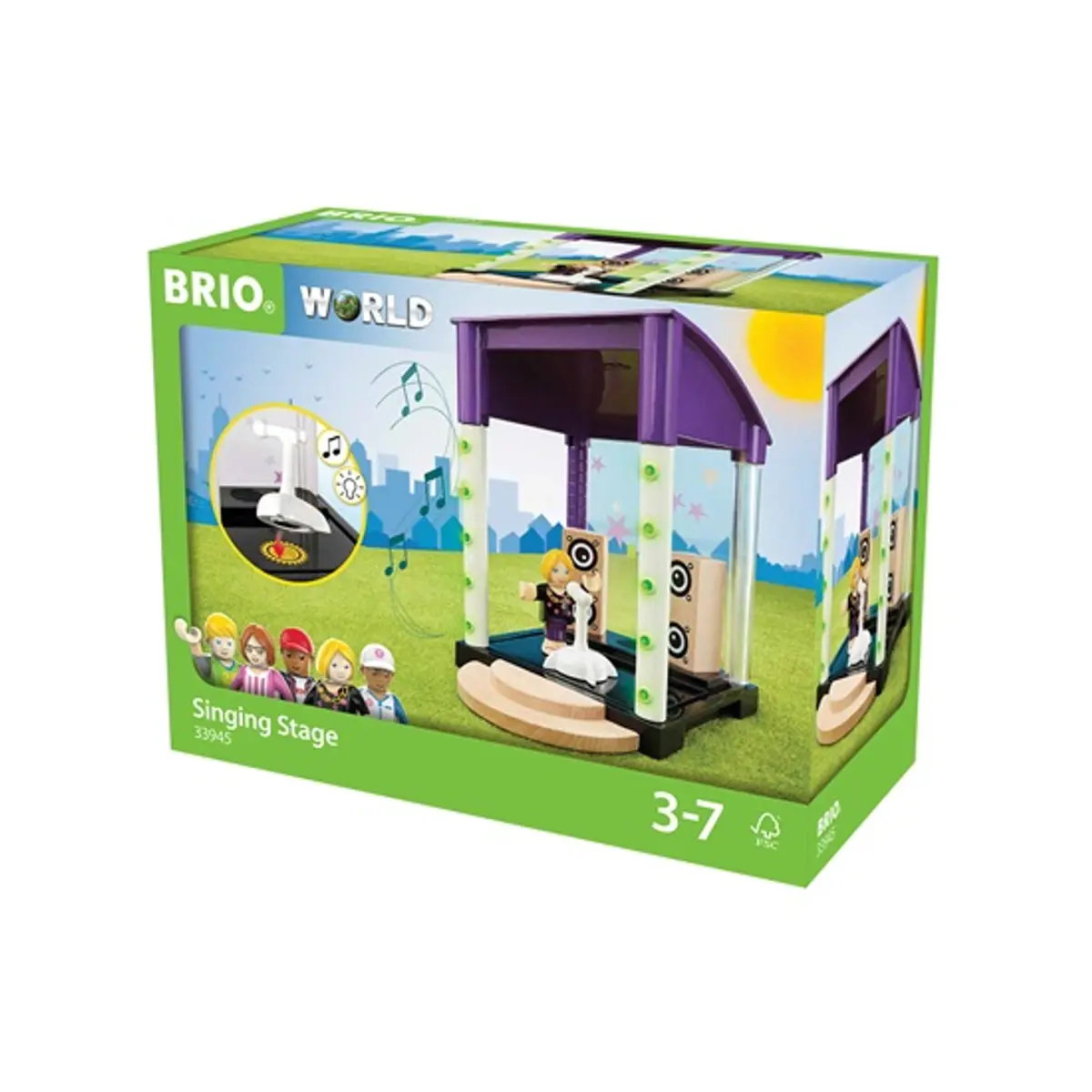 BRIO Singing Stage Scenery Set with Sound