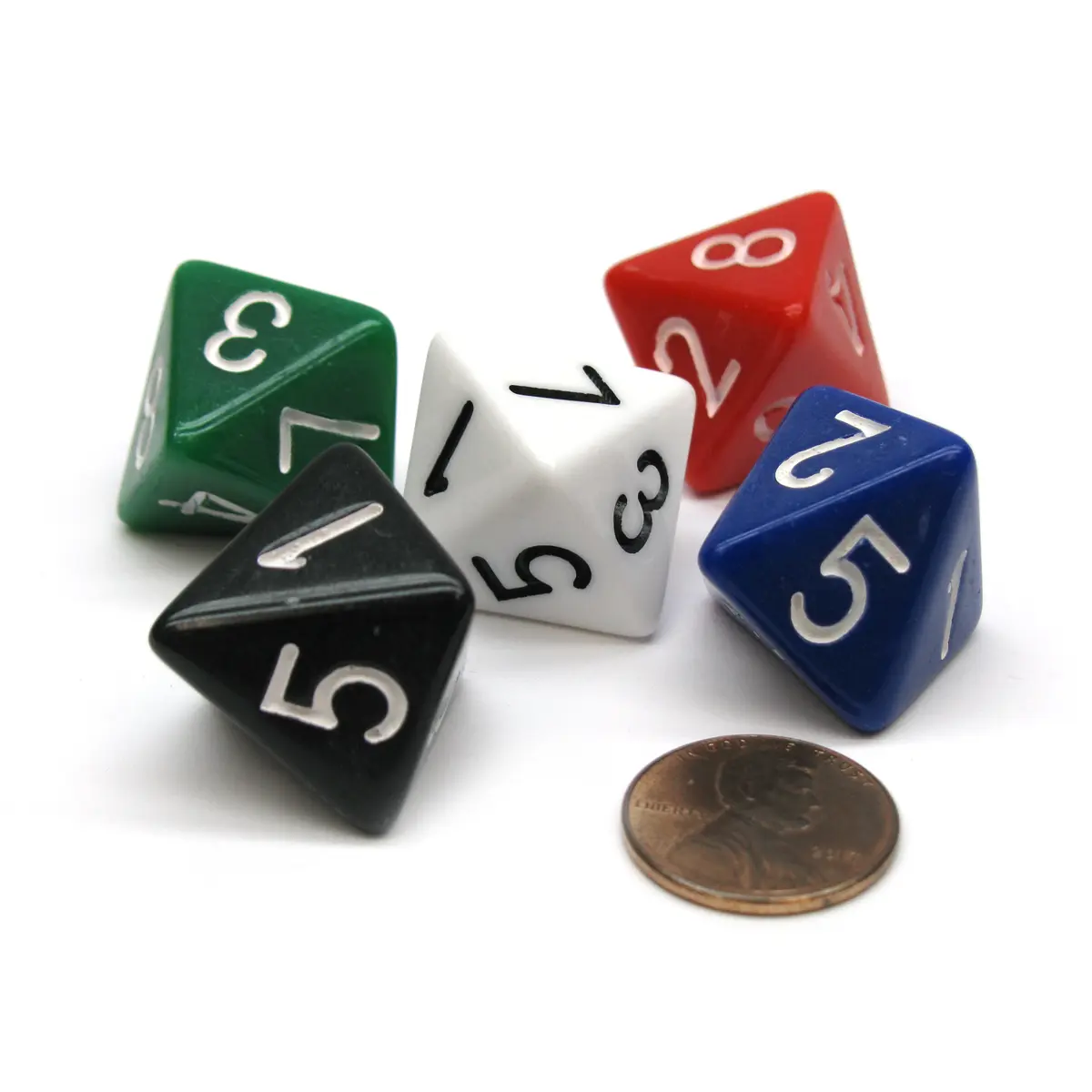 D8 Skew The Dice Lab Die, 1 Piece - All 5 Colors