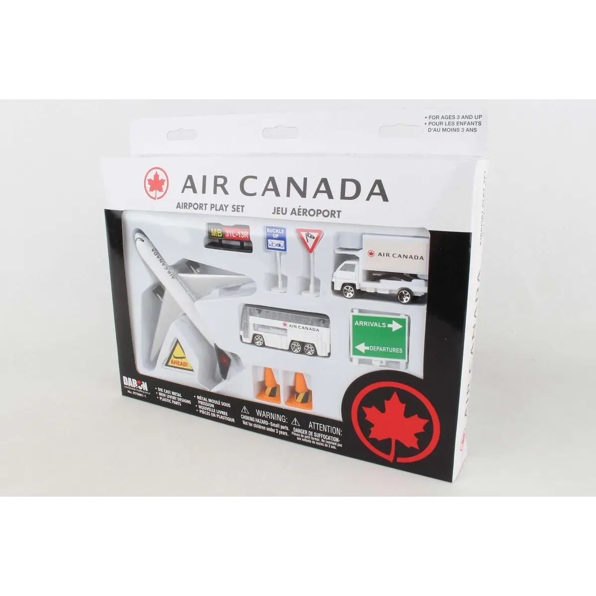 Air Canada New Livery Playset Toy Model Figures