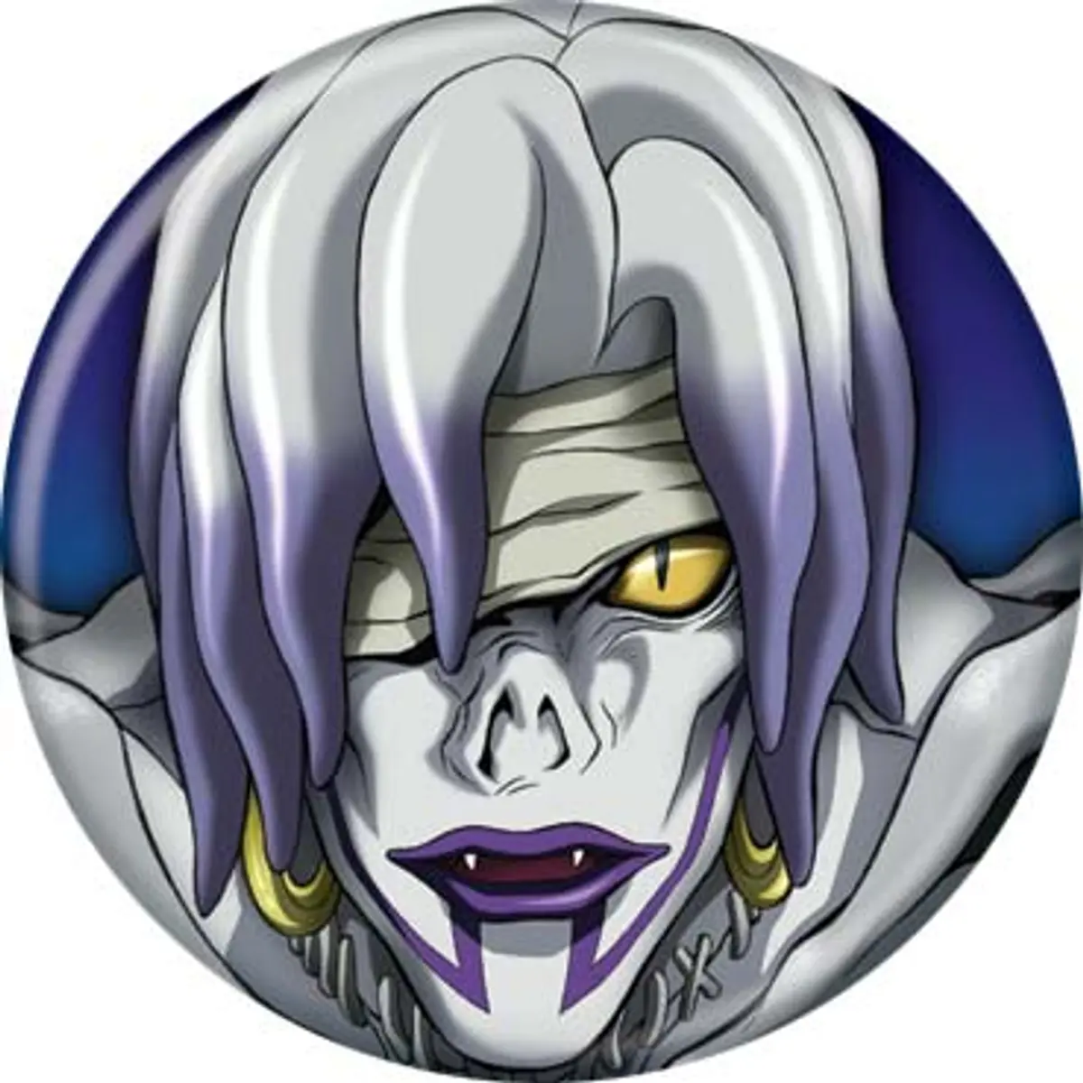 Death Note 1.25" Round Collectible Button - Rem