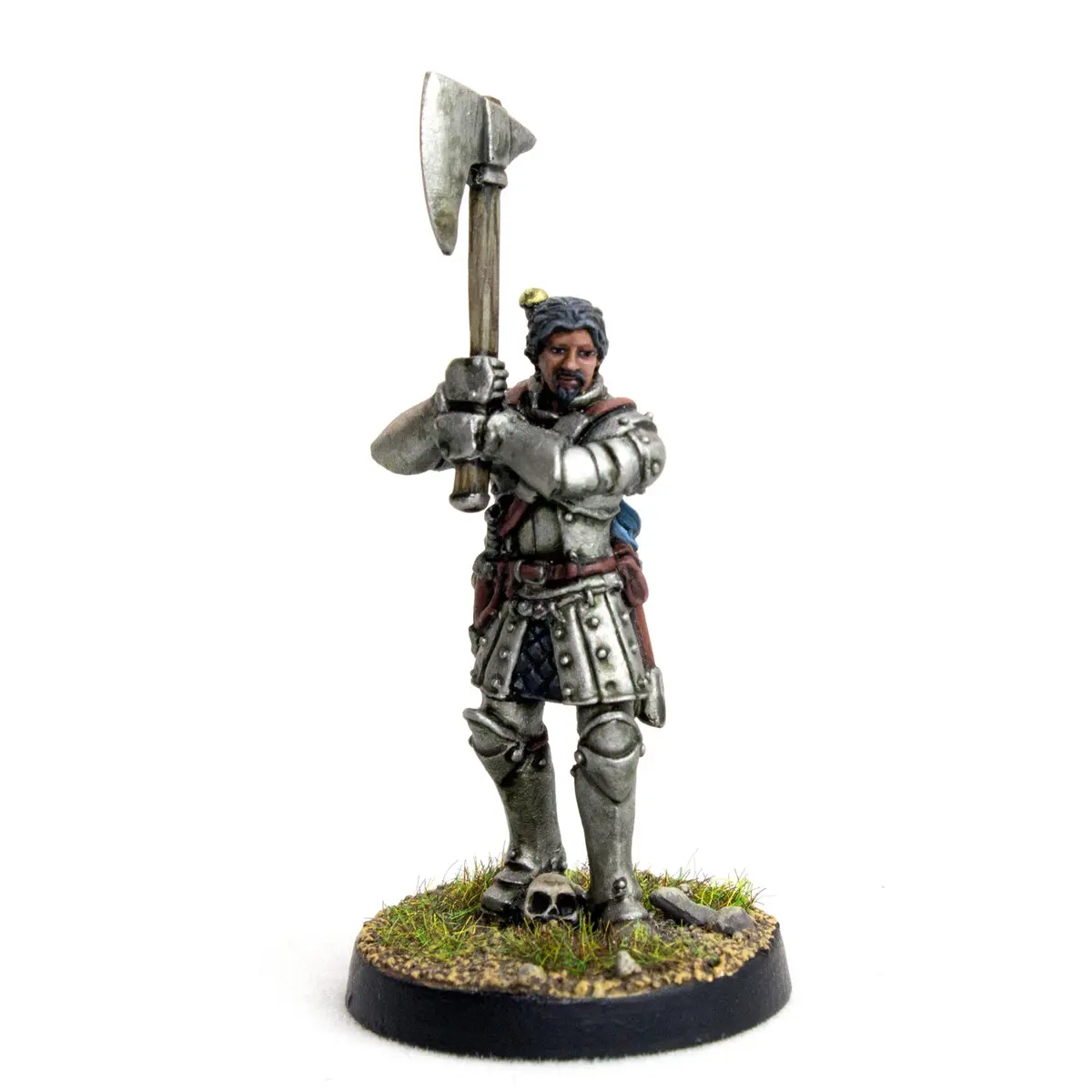 DGS Games Apprentice Knight of Barek #103004 Unpainted 32mm Scale Metal Figure