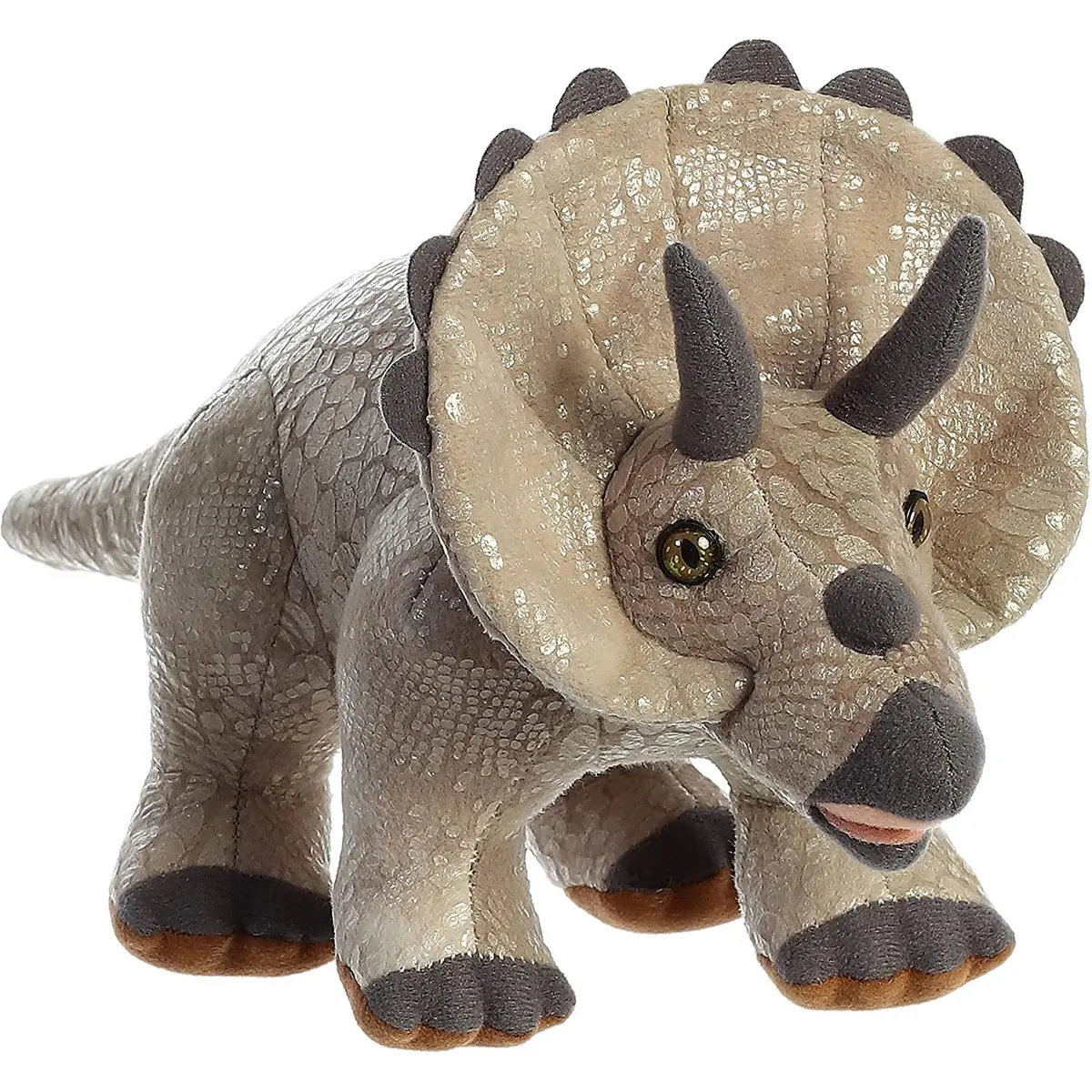 Dinosaurs 13" Aurora Plush Triceratops