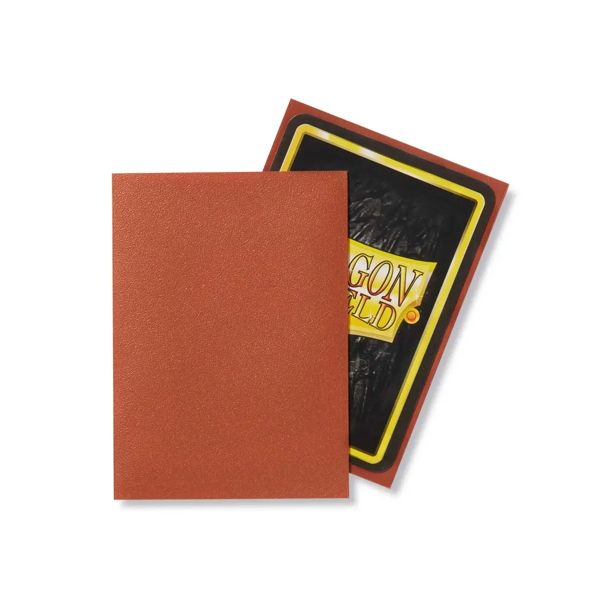 Dragon Shield 100 Standard Size 63×88mm Card Sleeves, Matte - Copper ‘Draco Primus’