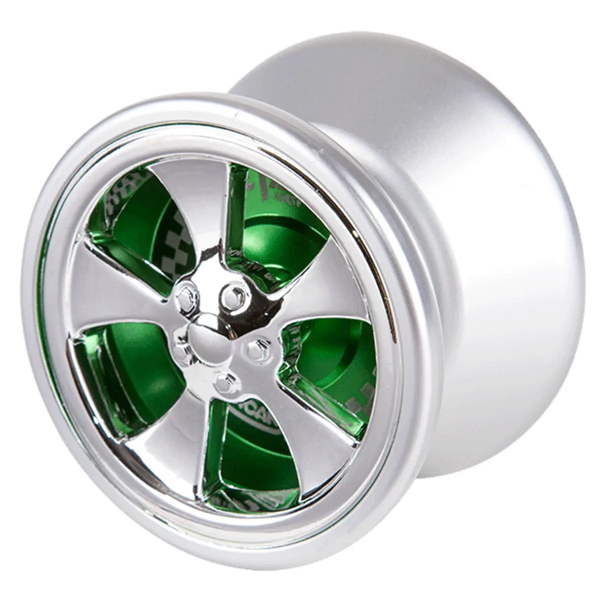 Duncan Metal Racer - Silver and Green Advanced Yo-Yo