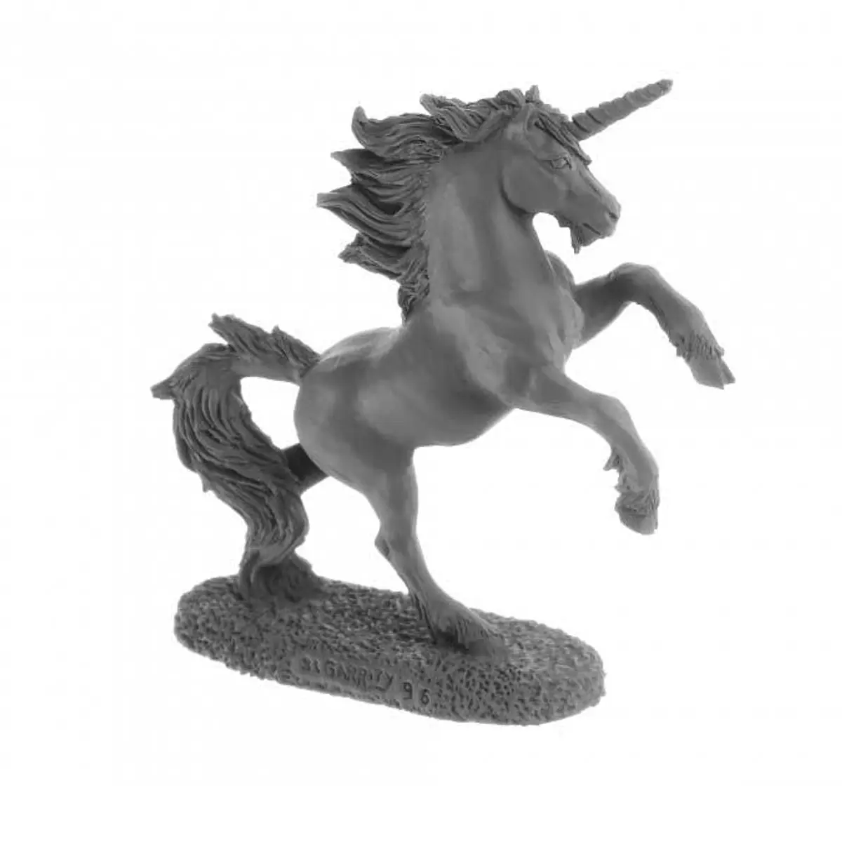 Dungeon Dwellers Unicorn #07047 Bones USA Unpainted Plastic Figure