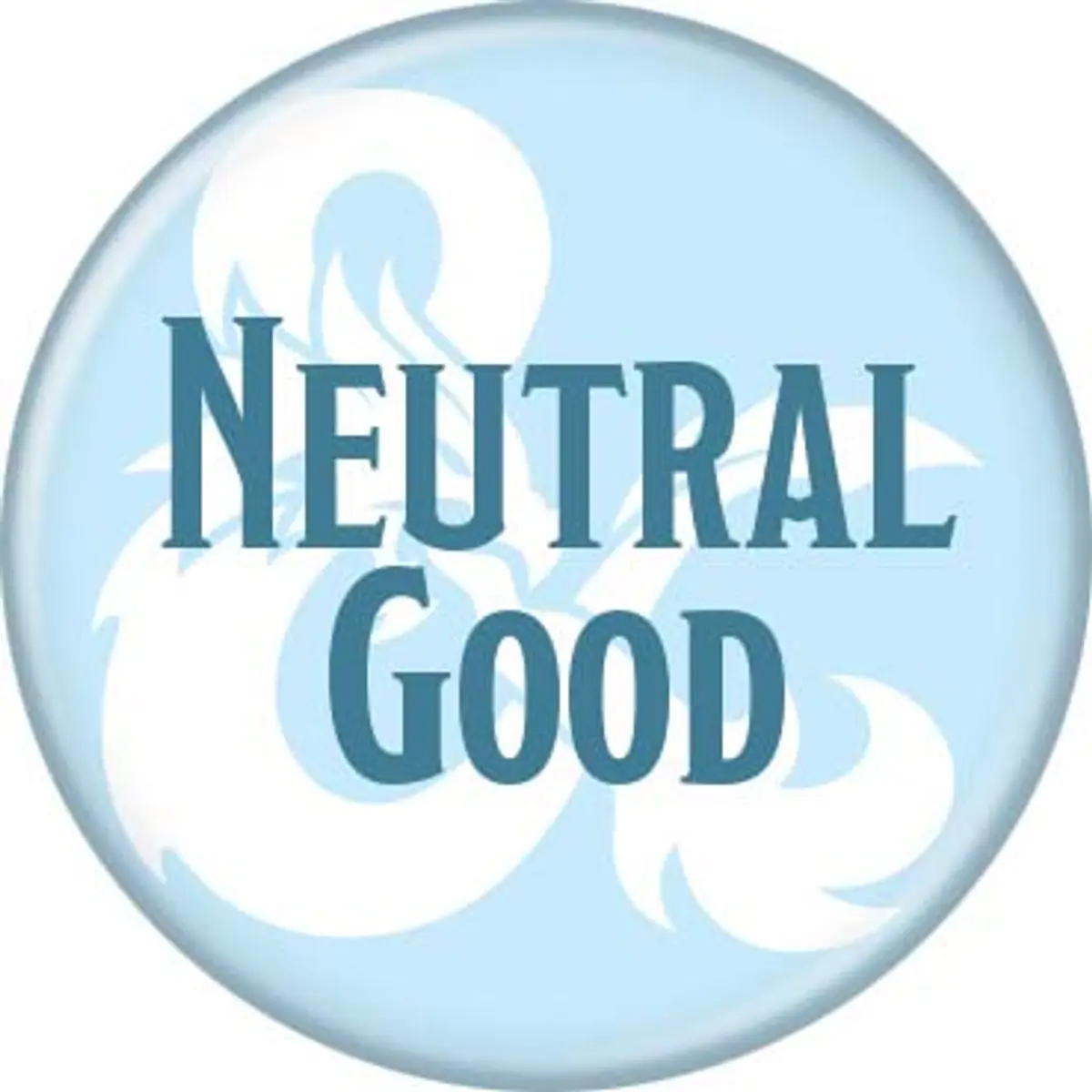 Dungeons & Dragons 1.25" Round Collectible Button - Neutral Good