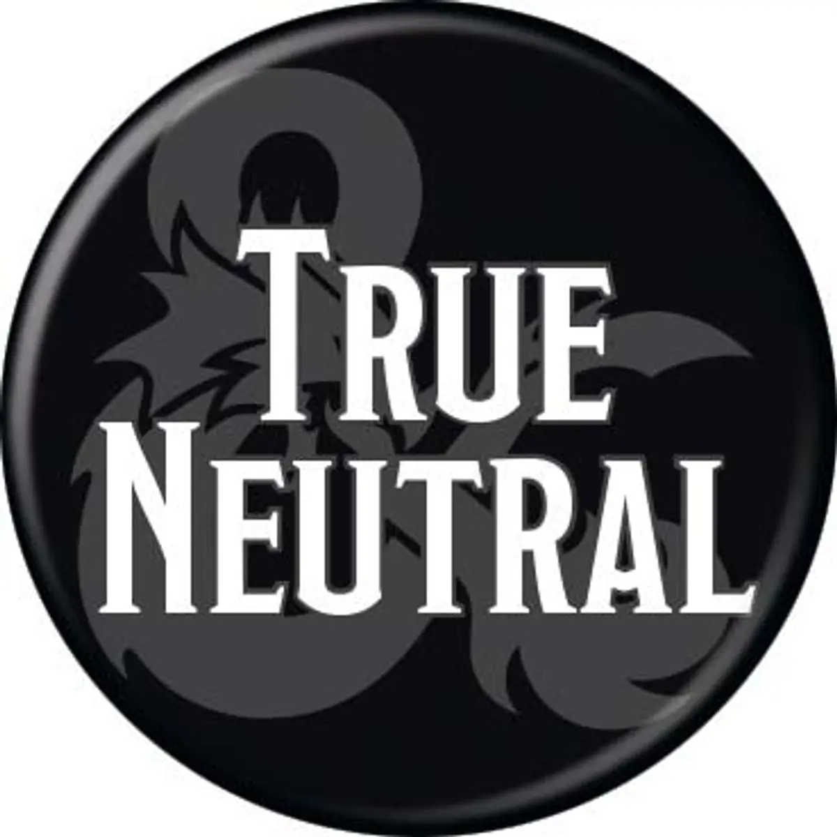 Dungeons & Dragons 1.25" Round Collectible Button - True Neutral