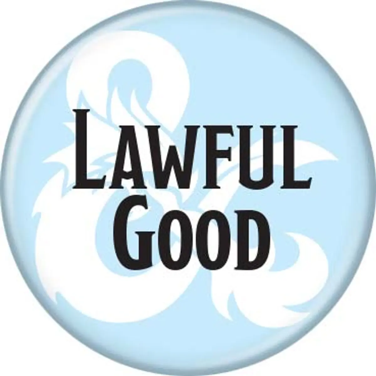Dungeons & Dragons 1.25" Round Collectible Button - Lawful Good