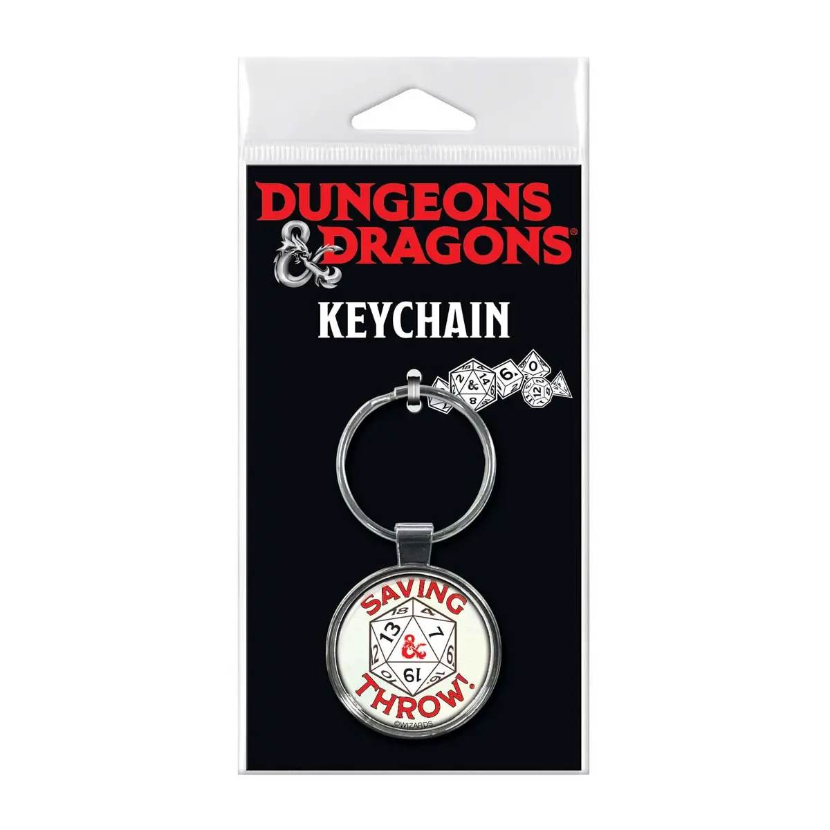 Dungeons & Dragons Keychain - Saving Throw!