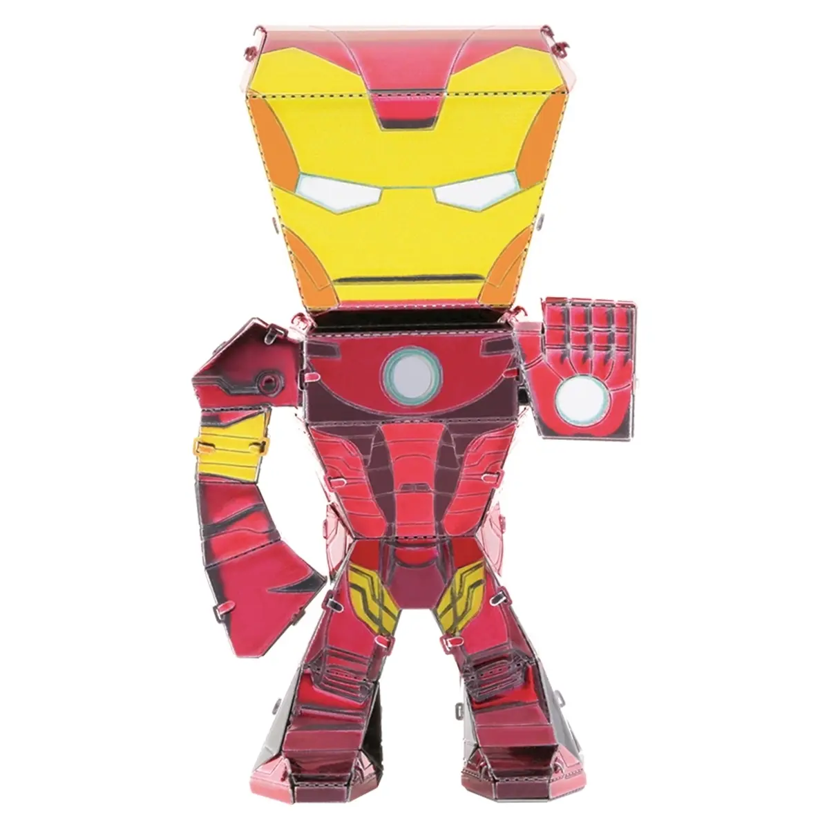 Fascinations Metal Earth Legends Iron Man Laser Cut Color 3D Metal Model Kit