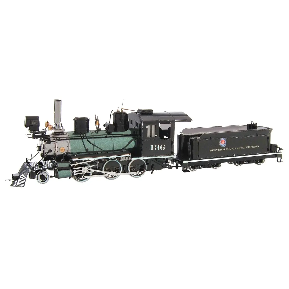 Fascinations Metal Earth Wild West 2-6-0 Locomotive Unassembled 3D Metal Model