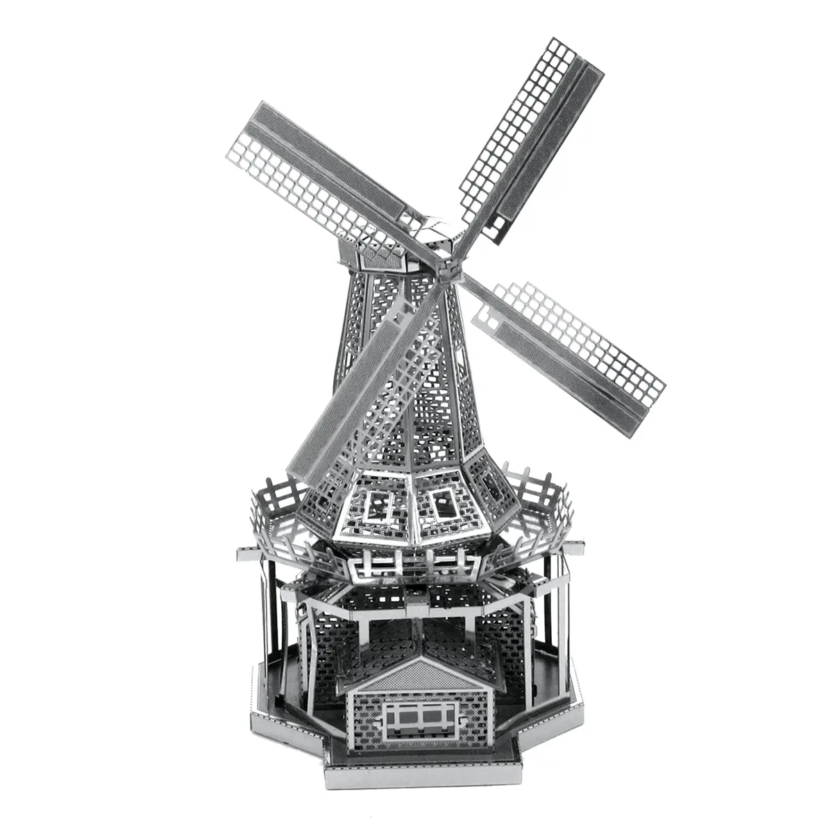 Fascinations Metal Earth Windmill Laser Cut 3D Metal Model Kit