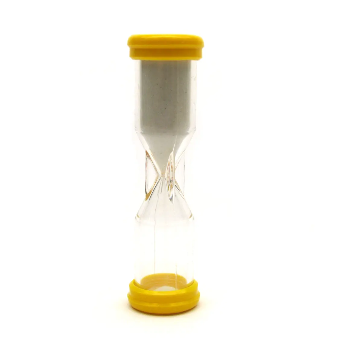 Koplow Games 3 Minute Sandtimer for Board Card Dice Games - Yellow Caps