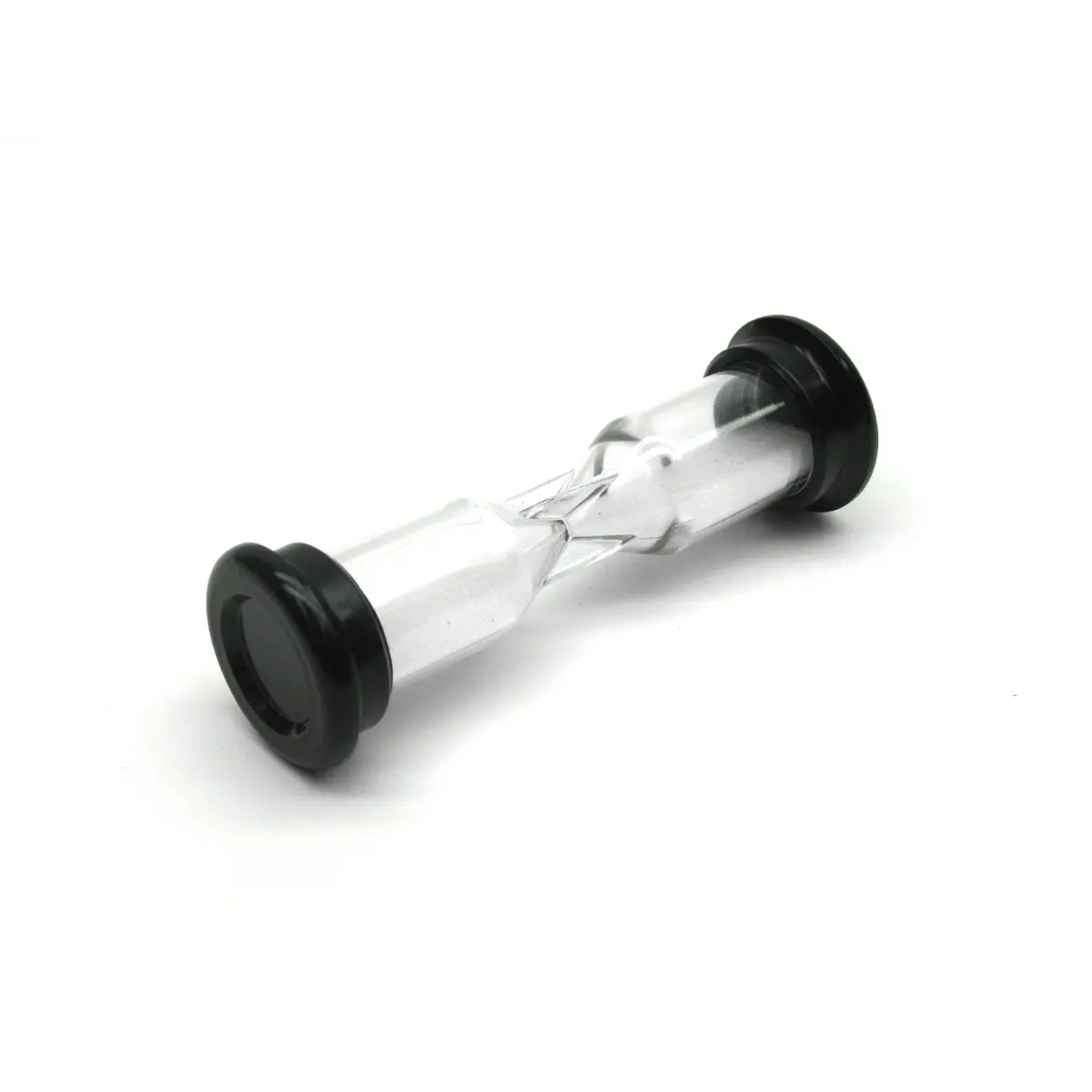 Koplow Games 30 Second Sandtimer for Board Card Dice Games - Black Caps