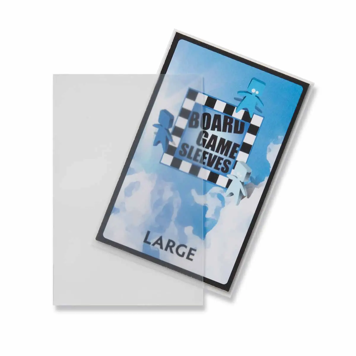 Large Size 59x82mm Clear Non-Glare Board Game Sleeves